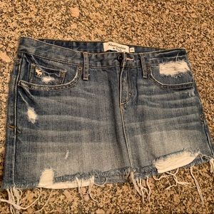 Abercrombie Jean skirt